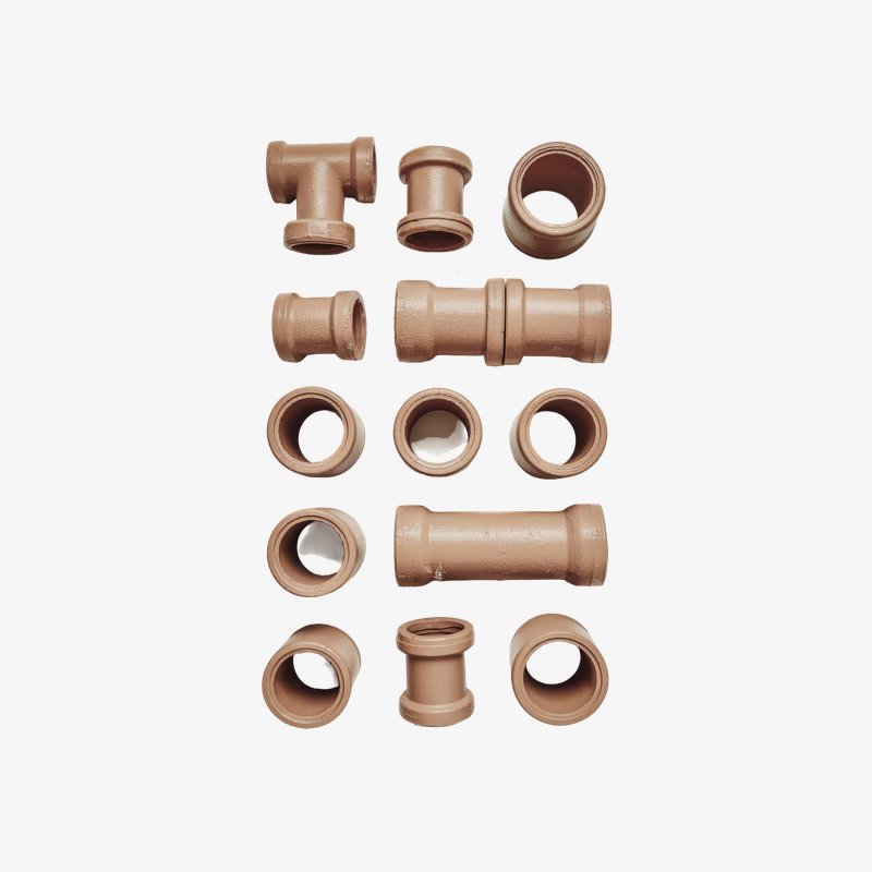 Conexiones y tuberías PVC (surtido)